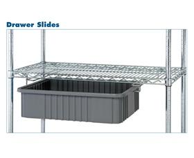 CHROME WIRE SHELVING UNIT ACCESSORIES
